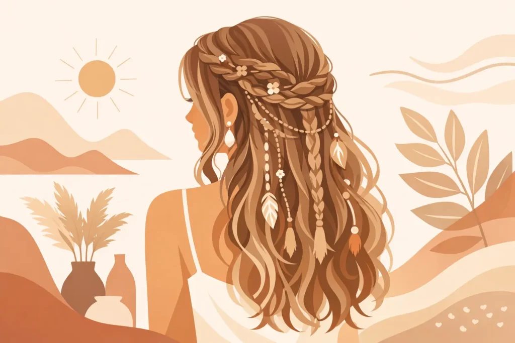 A Guide to Bohemian Braids That Stay Beautiful
