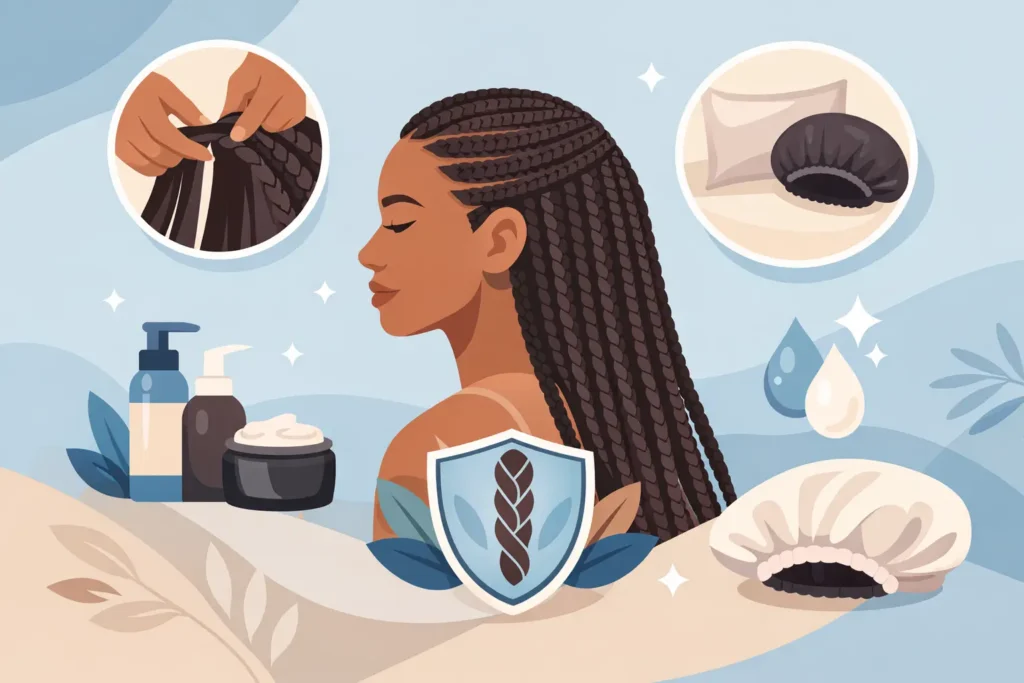How to Protect Braids So They Last