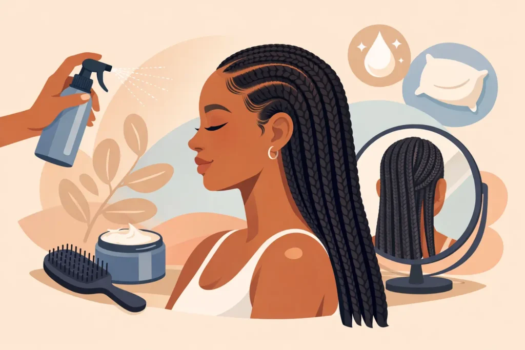 Knotless Braids Maintenance Guide for Fresh Style