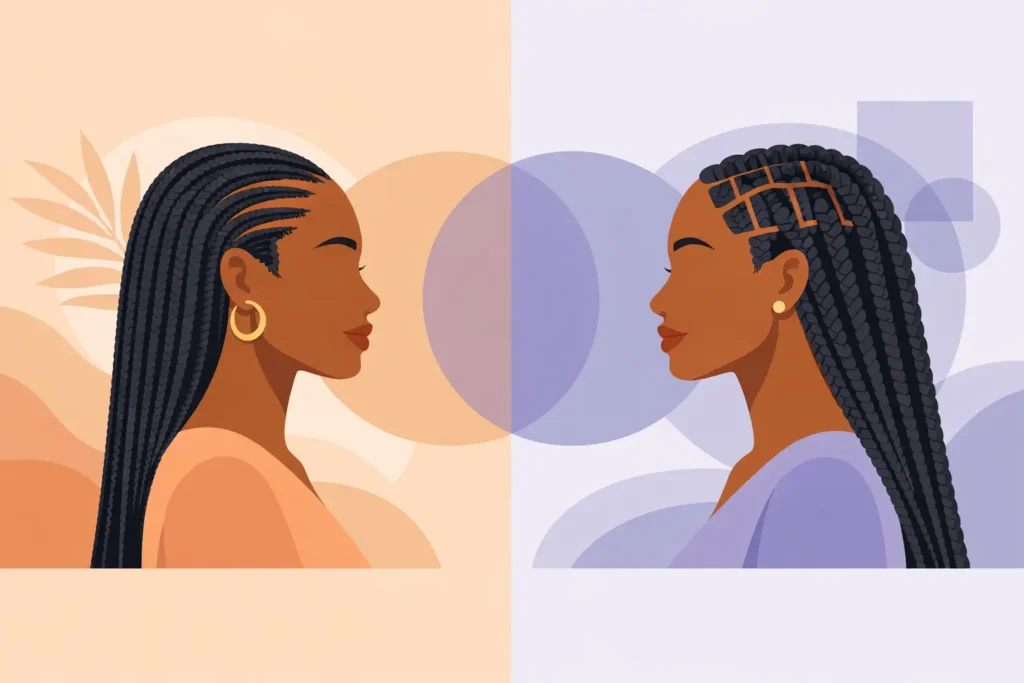 Knotless Braids vs Box Braids: Which Fits You?