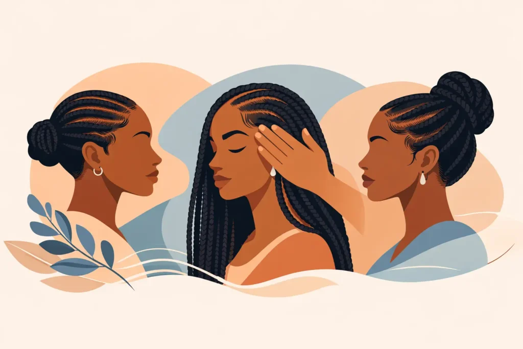 Protective Braid Styles for Thin Edges