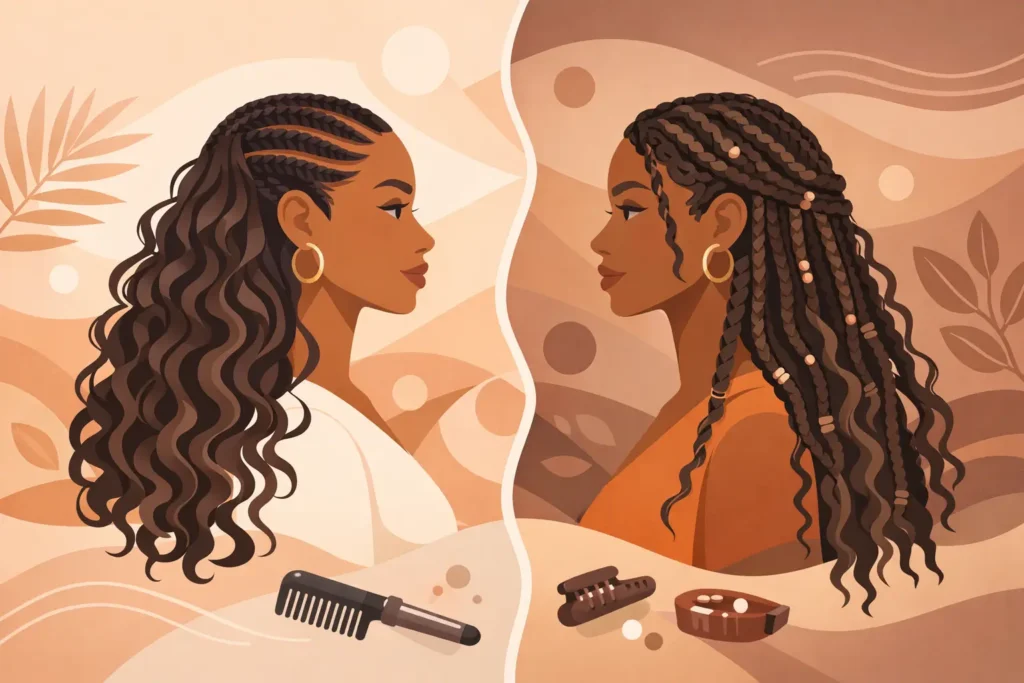 French Curl vs Bohemian Braids: Which Fits You?