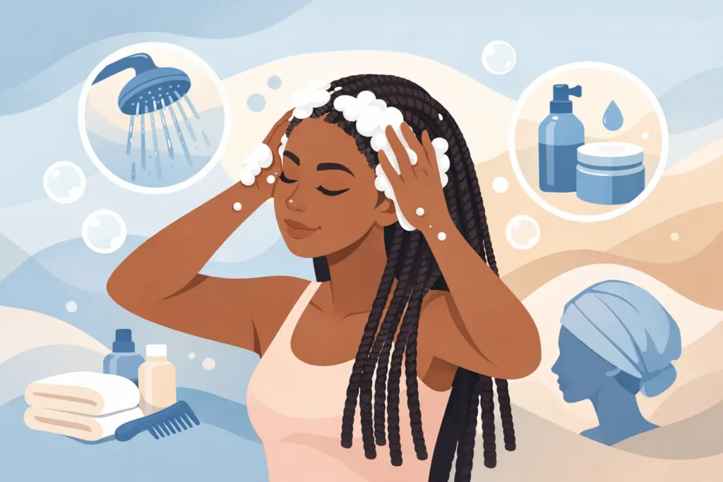 How to Wash Braided Hair Without Ruining Your Style