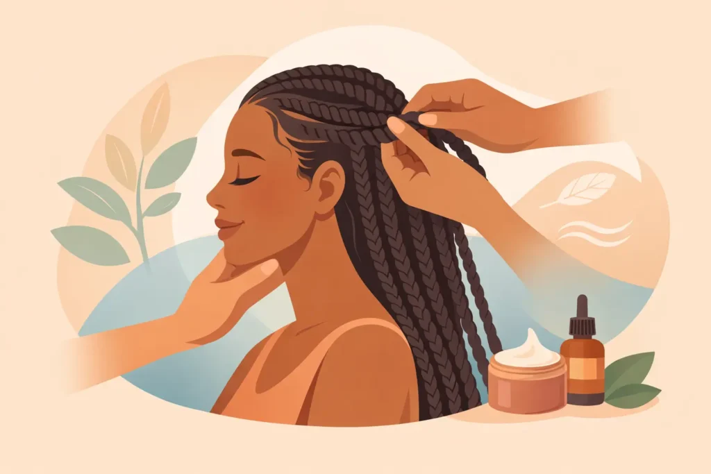Braid Extensions for Sensitive Scalps That Feel Good