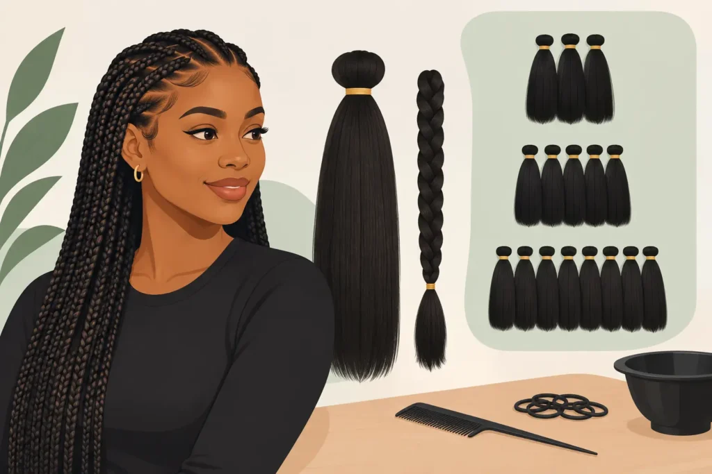 How Much Hair for Braids? Stylist Pack Guide