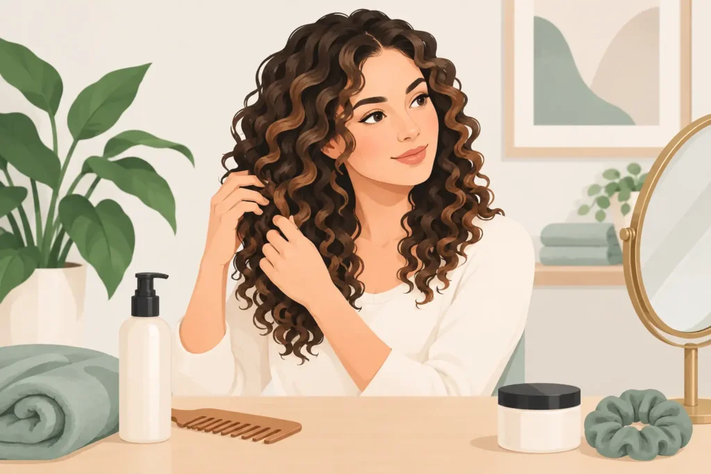 How to Maintain French Curls Between Appointments